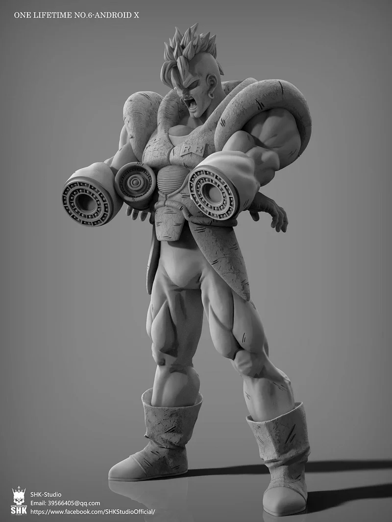 Dim Model Studio Dragon Ball Android #16 Statue