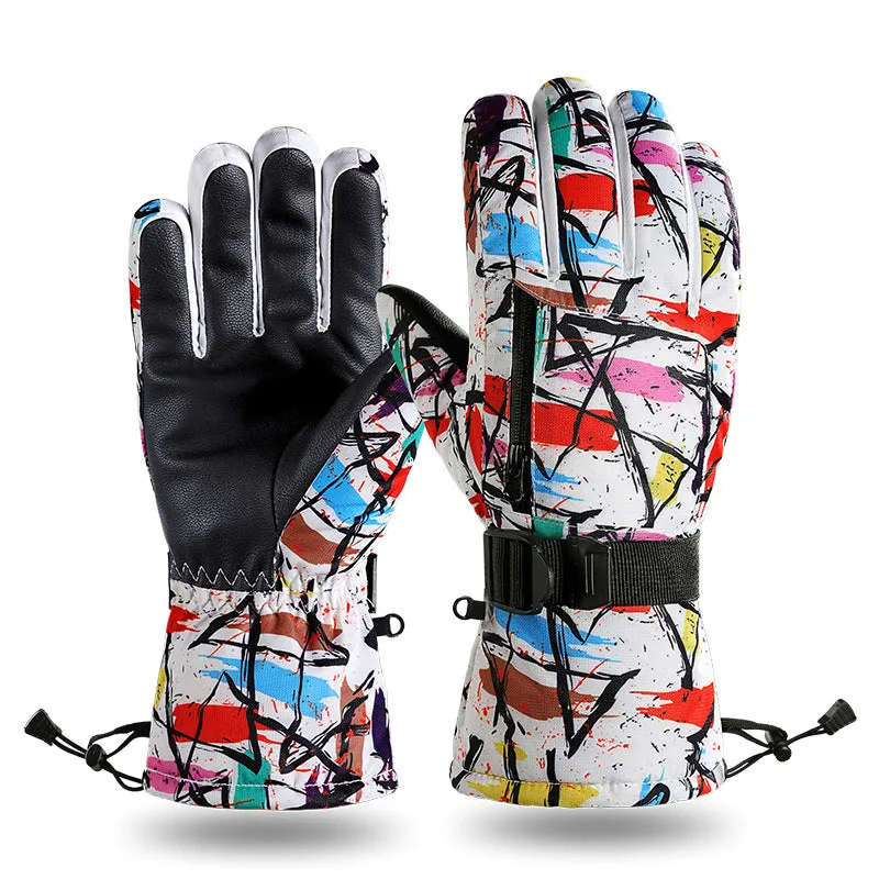 Unisex Waterproof Outdoor Ski Gloves