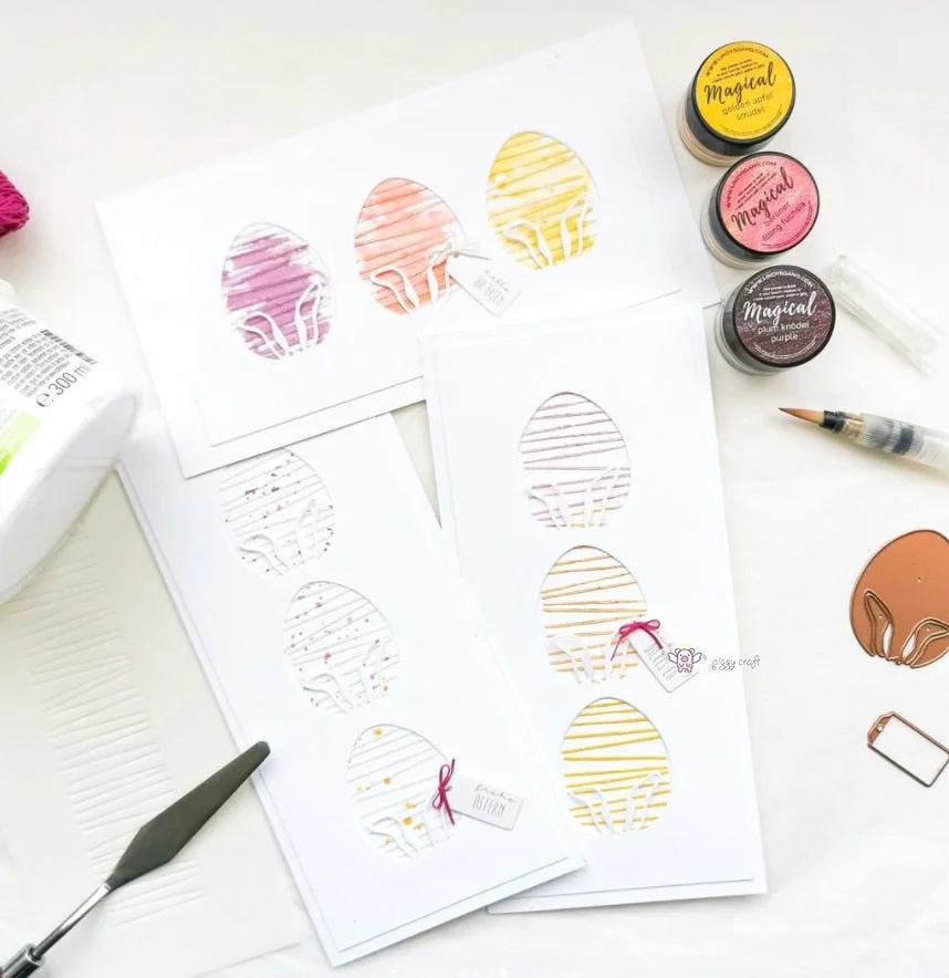 Piggy Craft metal cutting dies cut die mold Easter series bunny eggs Scrapbook paper craft knife mould blade punch stencils dies