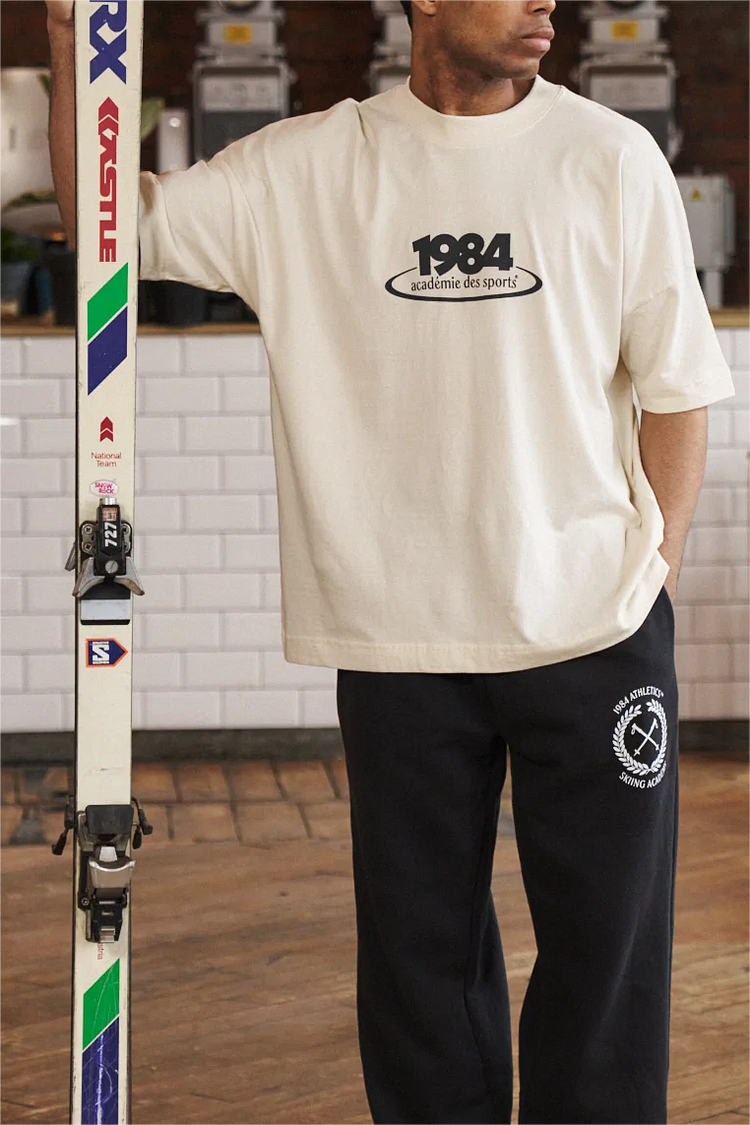 Vice 84 '1984' Oversized Tee - White
