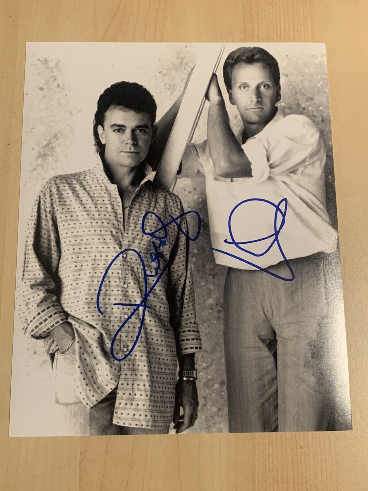 AIR SUPPLY FULL BAND HAND SIGNED Photo Poster painting 8x10 AUTOGRAPHED GROUP VERY RARE COA