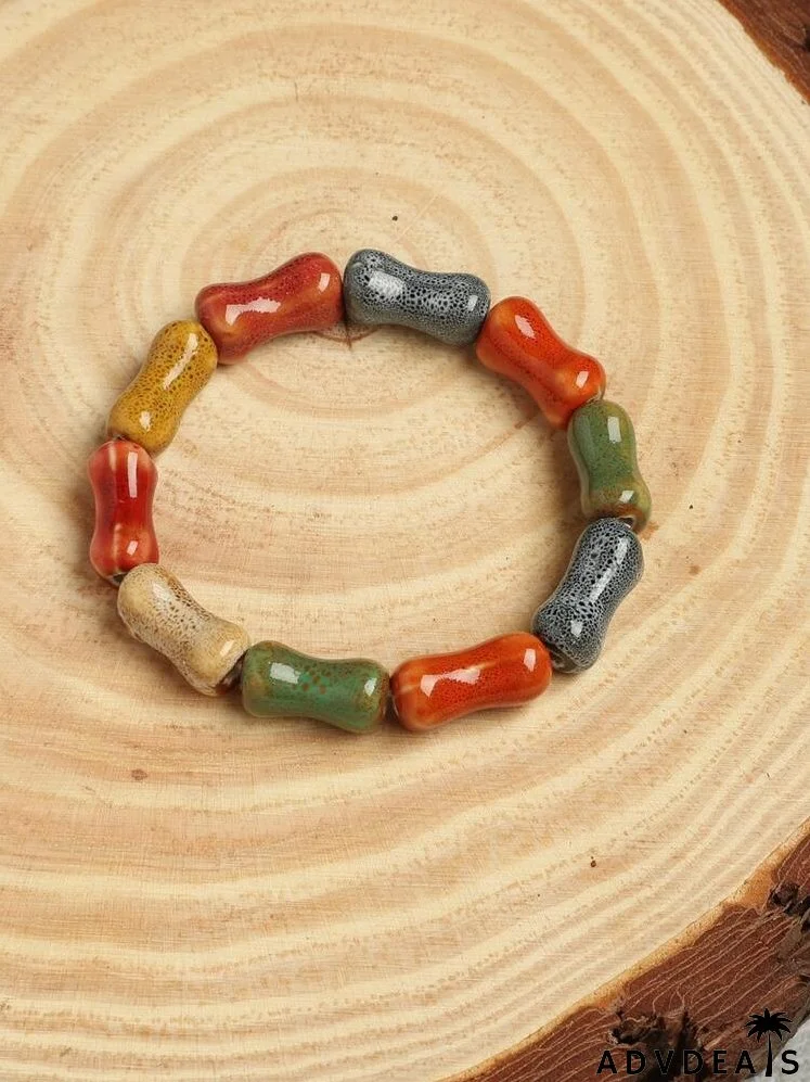 Ceramic Beaded Bracelet