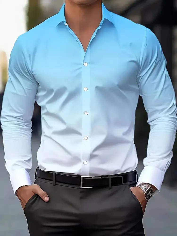 Men's Simple Casual Business Polo Shirt
