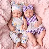 16'' Realistic Silicone Sleeping Baby Little Infant Boy Otina Physical and Mental Accompaniment - RBBI-Myrebornbabydoll&reg; Myrebornbabydoll&reg;