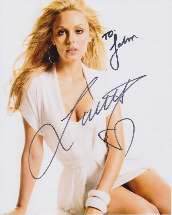 LAURA VANDERVOORT Autographed Signed Photo Poster paintinggraph - To John