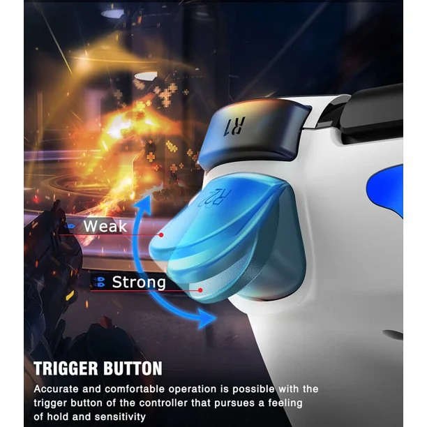 Wireless Controller for PlayStation 4 - White