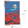 Diamond Painting -DIY Round Drill Dream Rose Sea(60*40 CM)