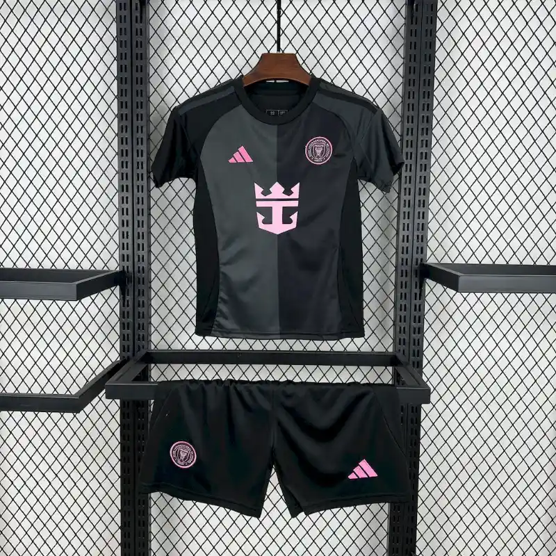 25/26 Kids Inter Miami Soccer Jersey Away