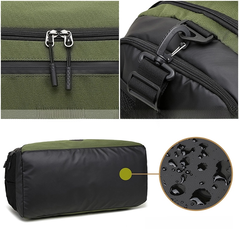 Gym Bag Men’s Multifunctional Short-distance Travel Bag Portable Large Capacity Shoulder Bag Dry And Wet Separate Luggage Bag Portable