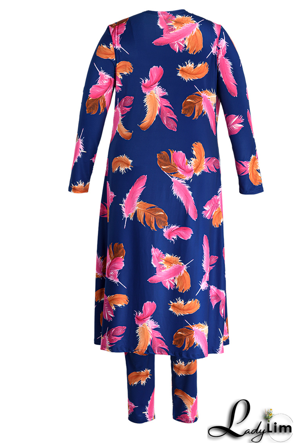 Camouflage Fashion Casual Street Vacation Print Printing cardigan Plus Size Two Pieces