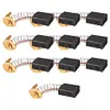 10pcs Carbon Brush Electric Hammer Angle Grinder Graphite Brush Replacement Tool