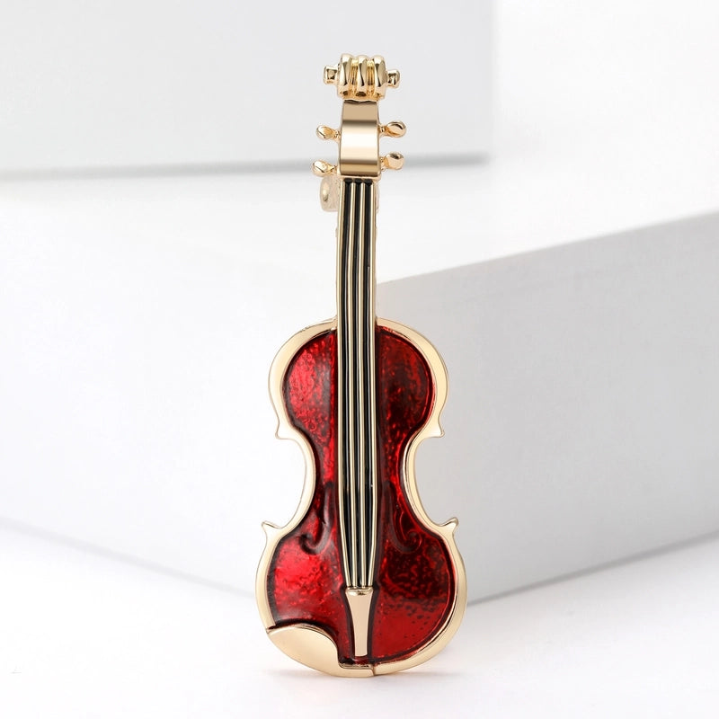 Lady Pin Cello Alloy Women’s Brooches