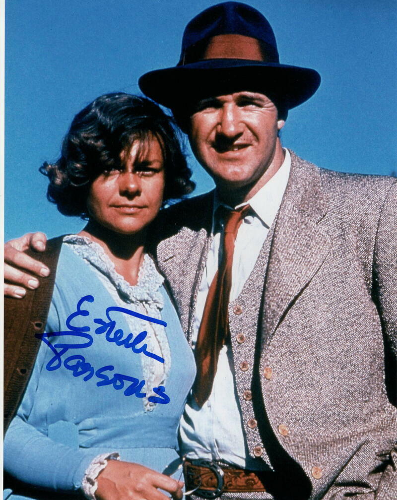 ESTELLE PARSONS SIGNED AUTOGRAPH 8X10 Photo Poster painting - BONNIE AND CLYDE w/ GENE HACKMAN