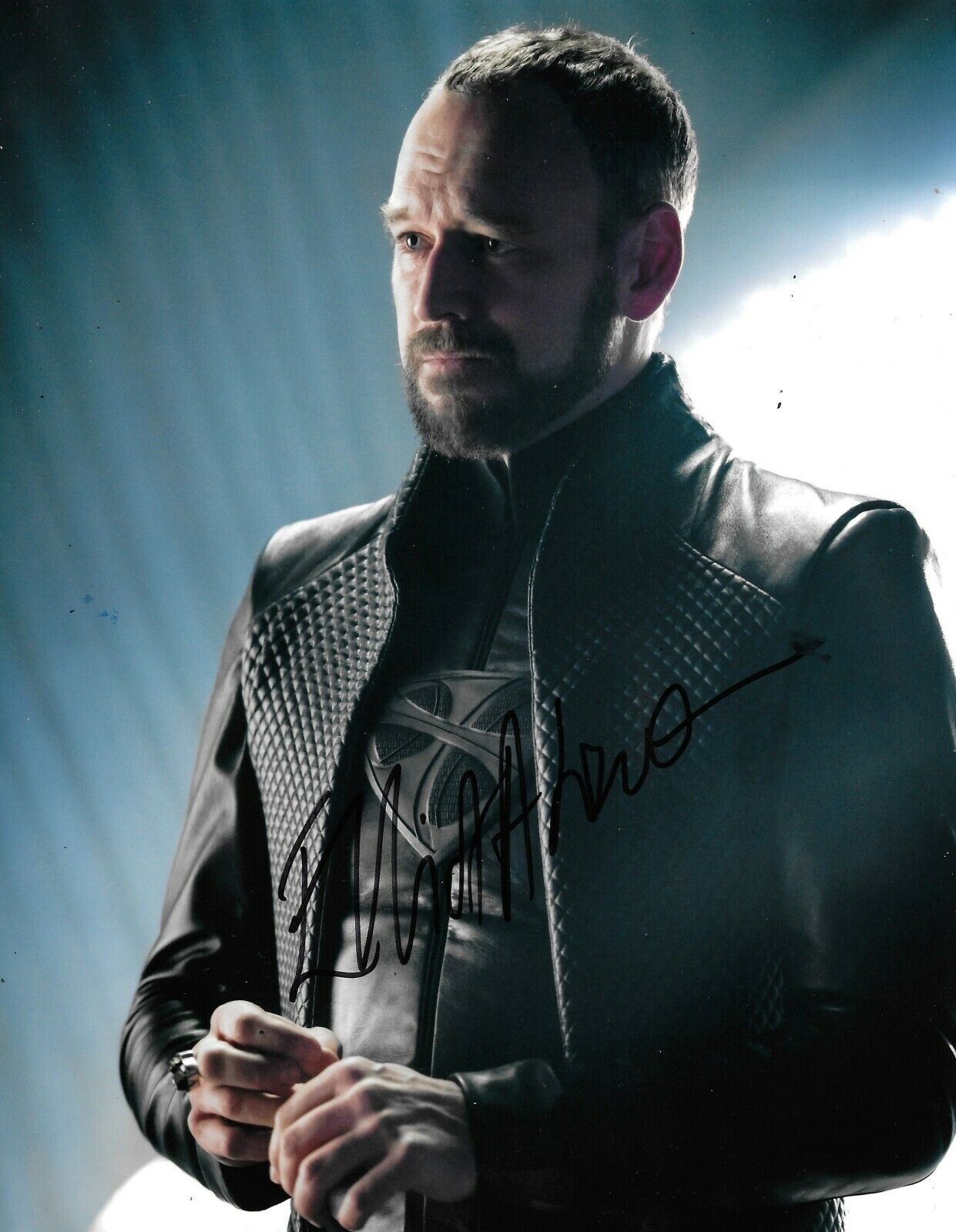 Elliot Cowan Signed Krypton 10x8 Photo Poster painting AFTAL