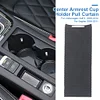 Center Armrest Box Cover Plate 5KD83253182V for Sagitar 2006-2011 (Black)