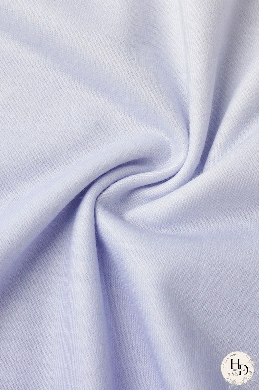 Blue Casual Gradual Change Print Patchwork Slit V Neck Half Sleeve Two Pieces