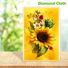 5D Full Drill Diamond Painting Flower Butterfly Cross Stitch Kits (hg348)