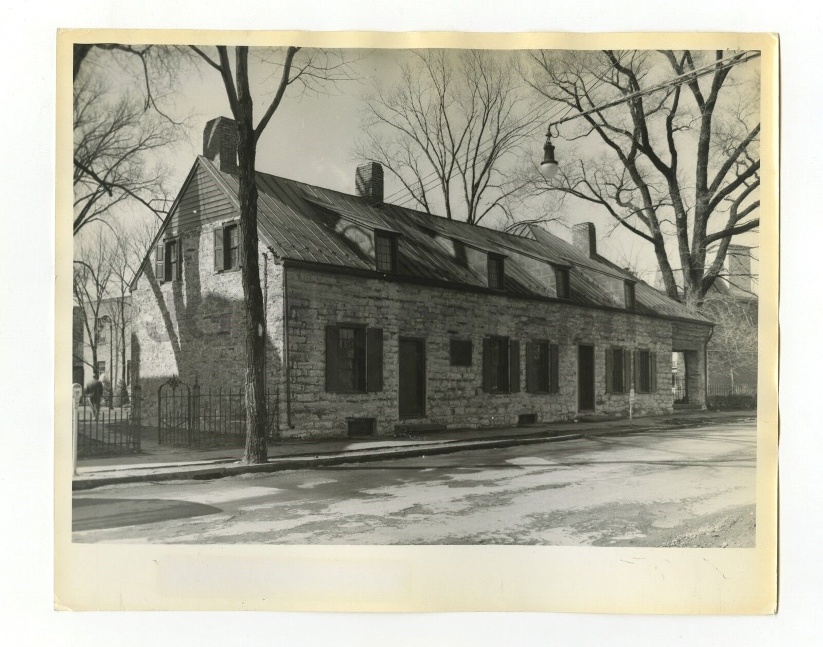 New York History - Vintage 8x10 Publication Photo Poster paintinggraph - Old Senate House