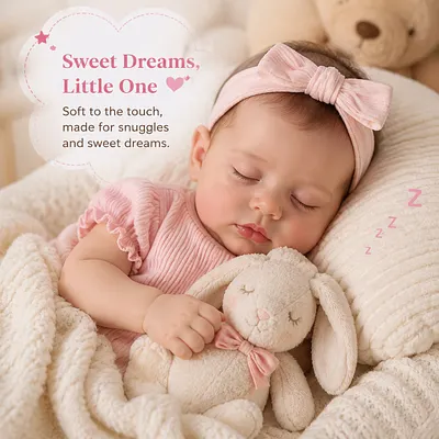 Soft to the touch,made for snugglesand sweet dreams