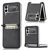 Luxury Card Holder Drop Protection Folio Cover For Samsung Galaxy Z Flip 3 5G