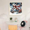 Leaping White Horse-11CT Stamped Cross Stitch 40*40cm/15.75*15.75in tapestrymarket