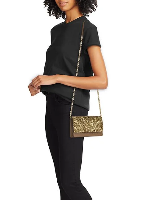 Maison Margiela Medium Glitter Wallet-On-Chain