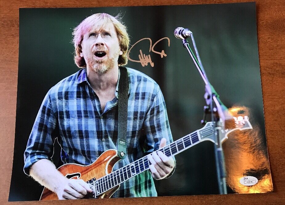 TREY ANASTASIO SIGNED 11X14 Photo Poster painting JSA COA PHISH ROCK ON! RARE