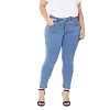 Stretch Washed Slim Women's Jeans