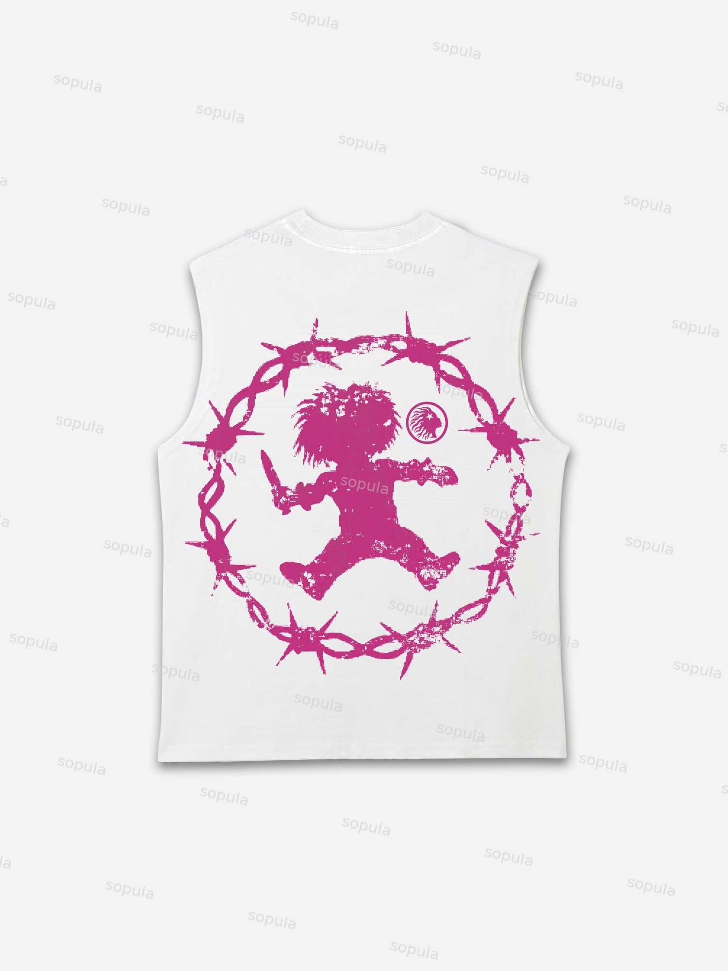 Dont You Wanna Play Print Tank Top - Sopula｜Premium Graphic Tees & Graphic Clothing