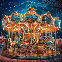 Carousel - Diamond Painting