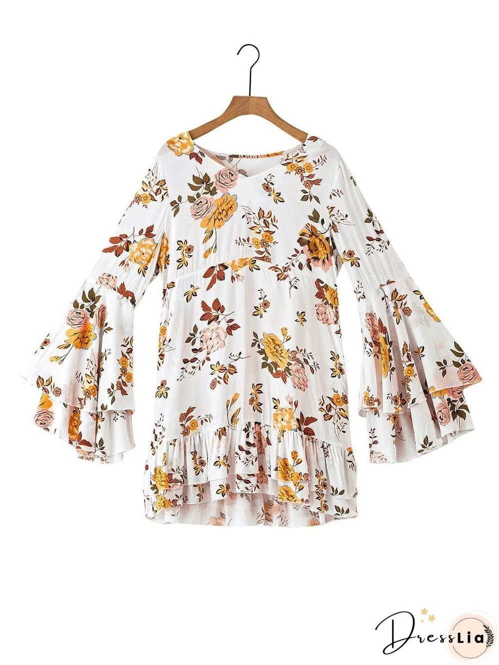 Elegant Floral Dress