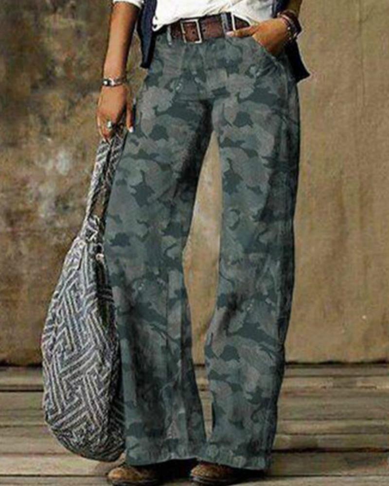 Casual Pants Thin Jeans Wide Leg Pants