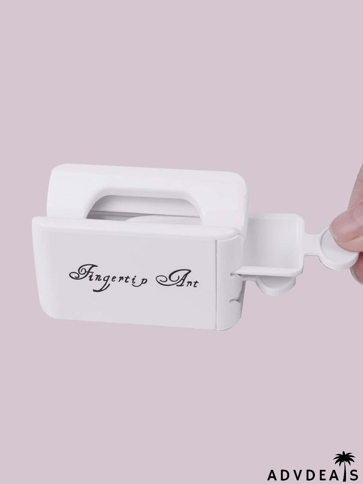 Nail Art Glittering Powder Recycling Box