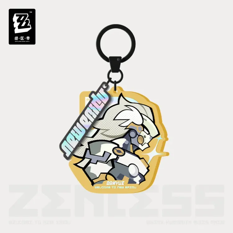 Zenless Zone Zero Krampus Compliance Authority Keychain (Feb 2026