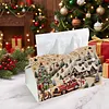 Snow Town DIY Pearl Diamond Painting PU Cover Tissue Holder Kit Pearl Art Painting Decoration for Home & Gifts