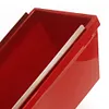 Plastic Drywall Mud Pan with Scraping Bar Sheetrock Mud Pan for Quicker Cleaning