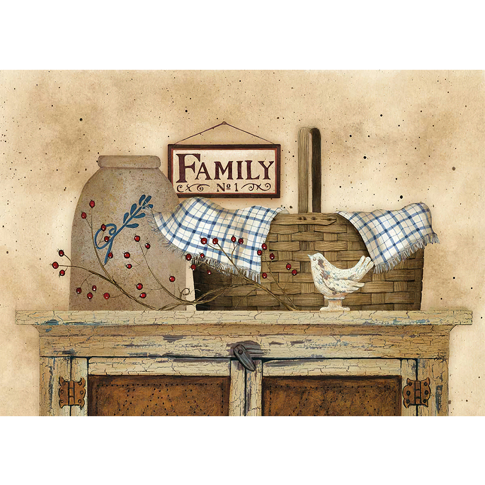 

Kitchen Decoration - Round Drill Diamond Painting - 40*30CM, 501 Original