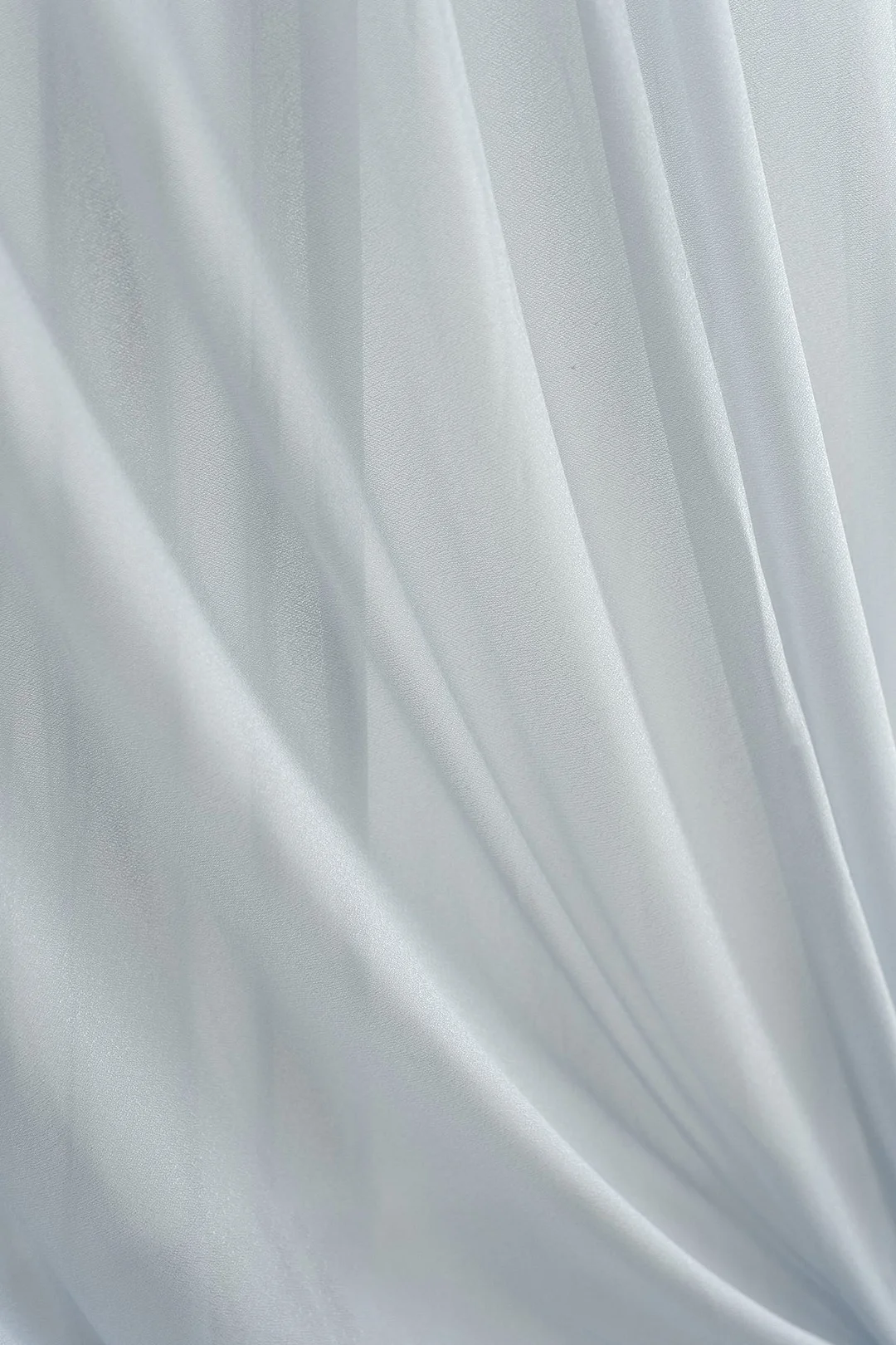 2-Layer Wedding Backdrop Curtains 59" x 10ft (Set of 2) - 8 Colors