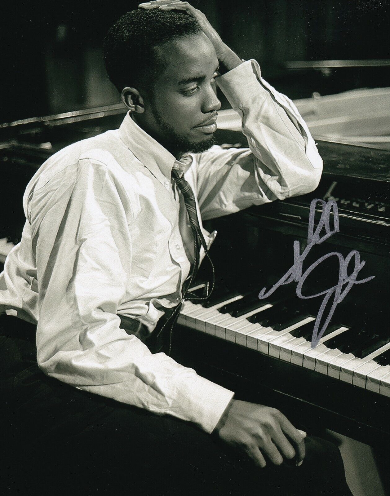 Ahmad Jamal pianist REAL hand SIGNED Photo Poster painting #4 COA Autographed