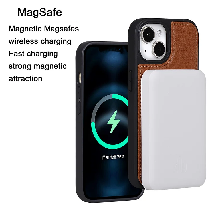 Classic Leather Phone Case (MagSafe Charging is Compatible)