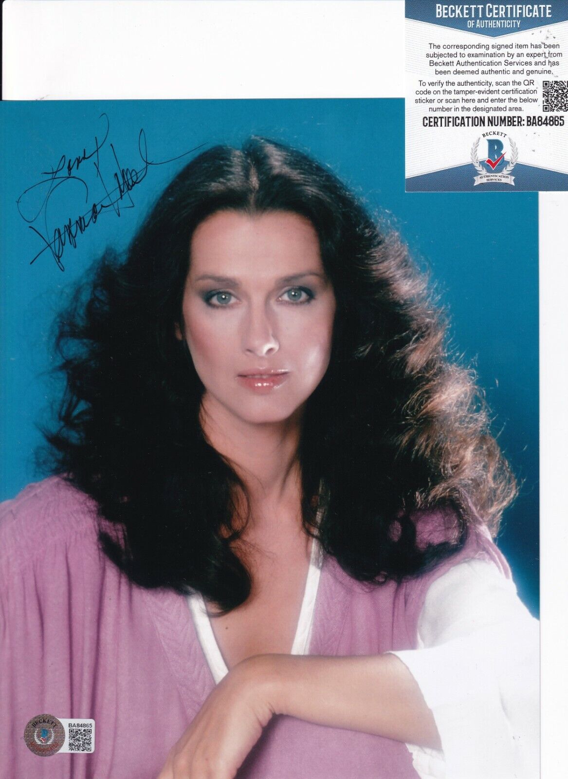 VERONICA HAMEL signed (HILL STREET BLUES) Joyce 8X10 Photo Poster painting BECKETT BAS BB84865