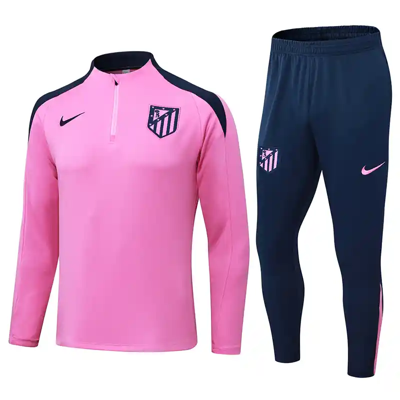 24/25 Atletico Madrid Pink Track Jacket