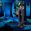 RGB Headset Stand with 2 USB Ports USB 2.0 Hub Headphone Shelf for Desk Display