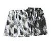 Gioiacombo™ Shorts da spiaggia da uomo con stampa di foglie