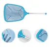 Pool Cleaning Nets Pole Leaf Skimmer Net With Short Pole Swimming Pool Cleaning Net Lightweight Deep-Water Pools Leaf Nets for Fine Debris in Inground/Above Ground