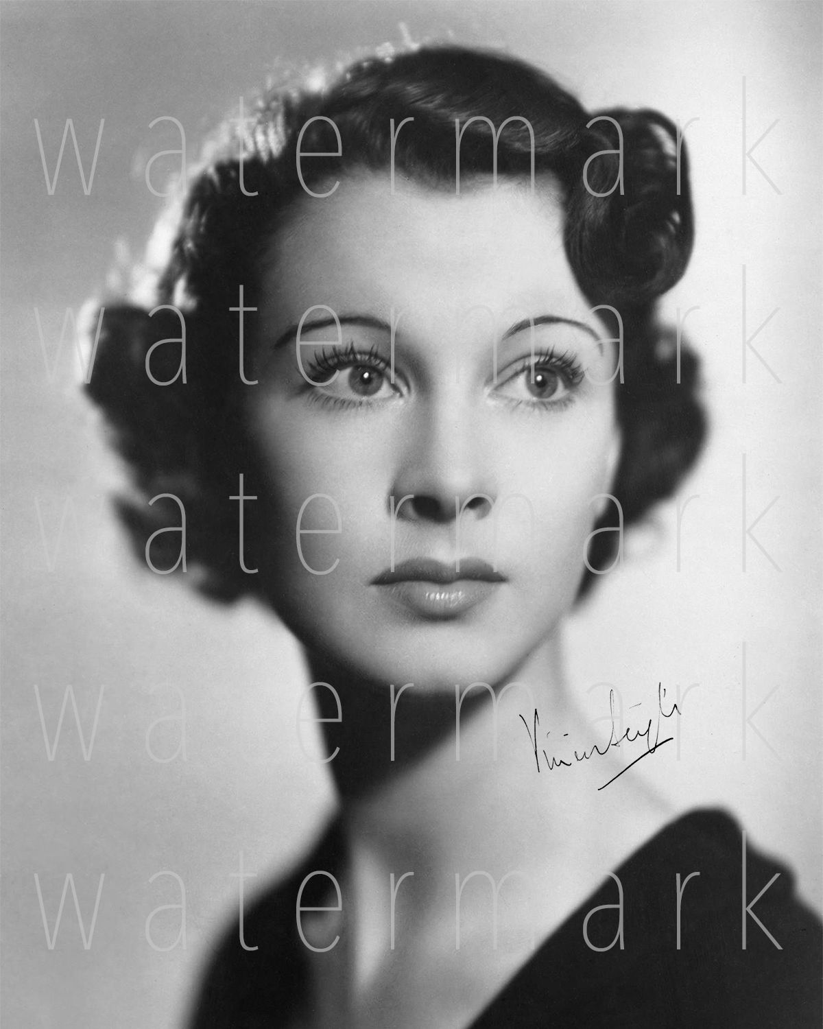 Vivien Leigh signed 8X10 inch print Photo Poster painting poster picture autograph RP