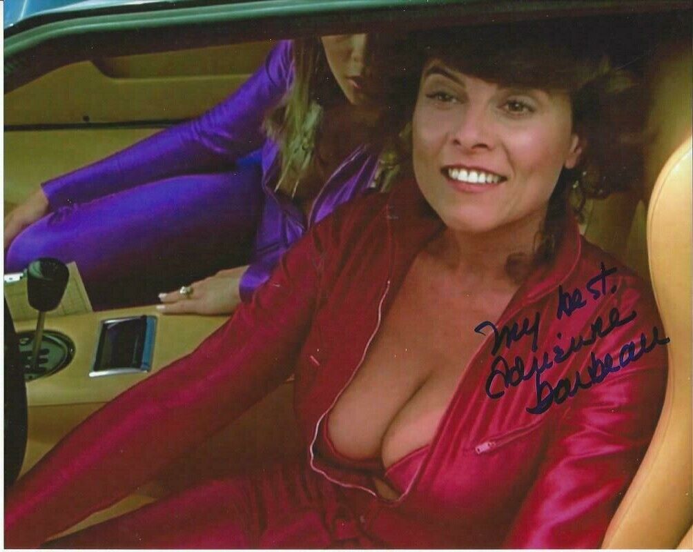 Adrienne Barbeau Autographed 8x10 Cannonball Run#2