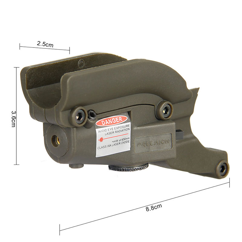 9mm Laer Bore Sight - Red Laser Device For M92 Pistol