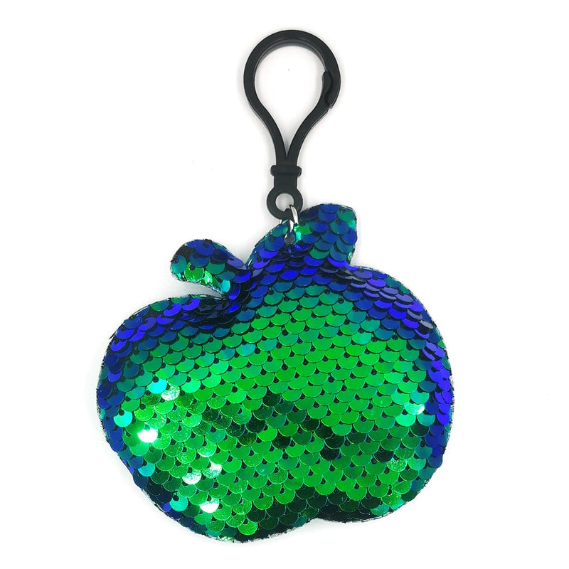 Reflective Sequin Keychain Fashion Cartoon Animal Pendant Bag Pendant