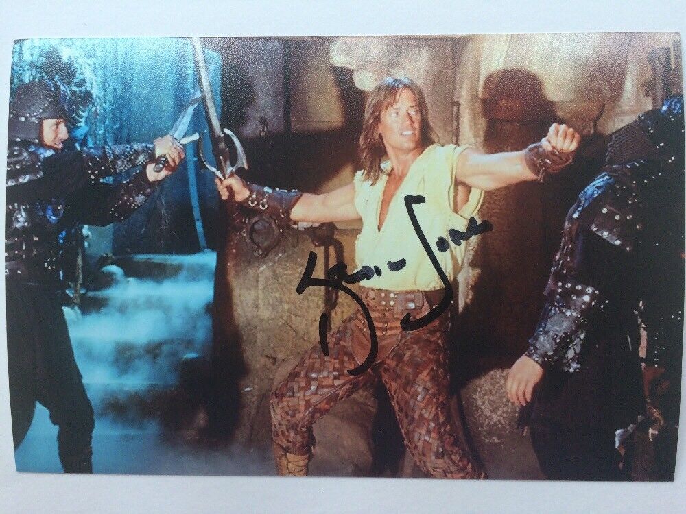 Kevin Sorbo Authentic Autographed Photo Poster painting Hercules Xena Will Pass BAS JSA